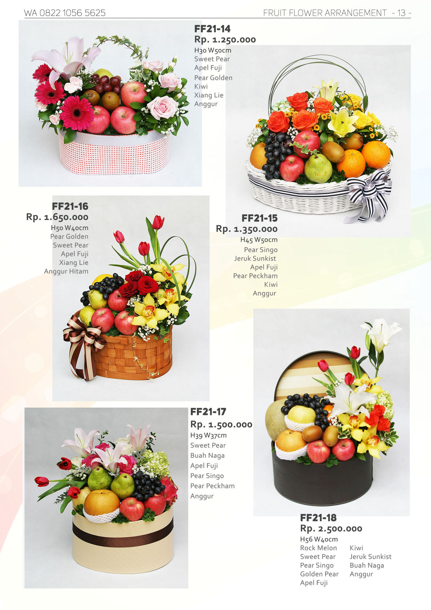 Fruit Flower Arrangement