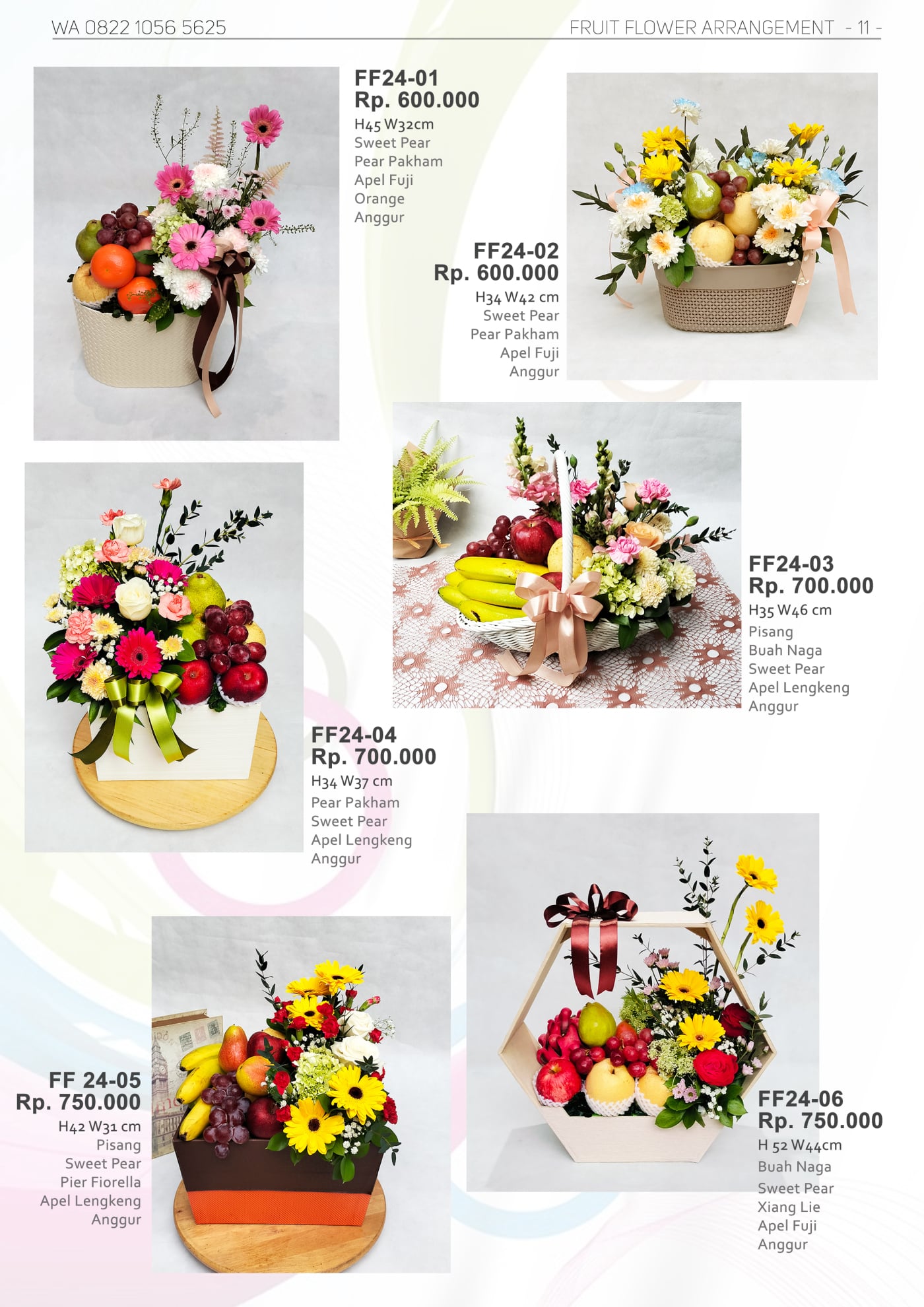 Fruit Flower Arrangement
