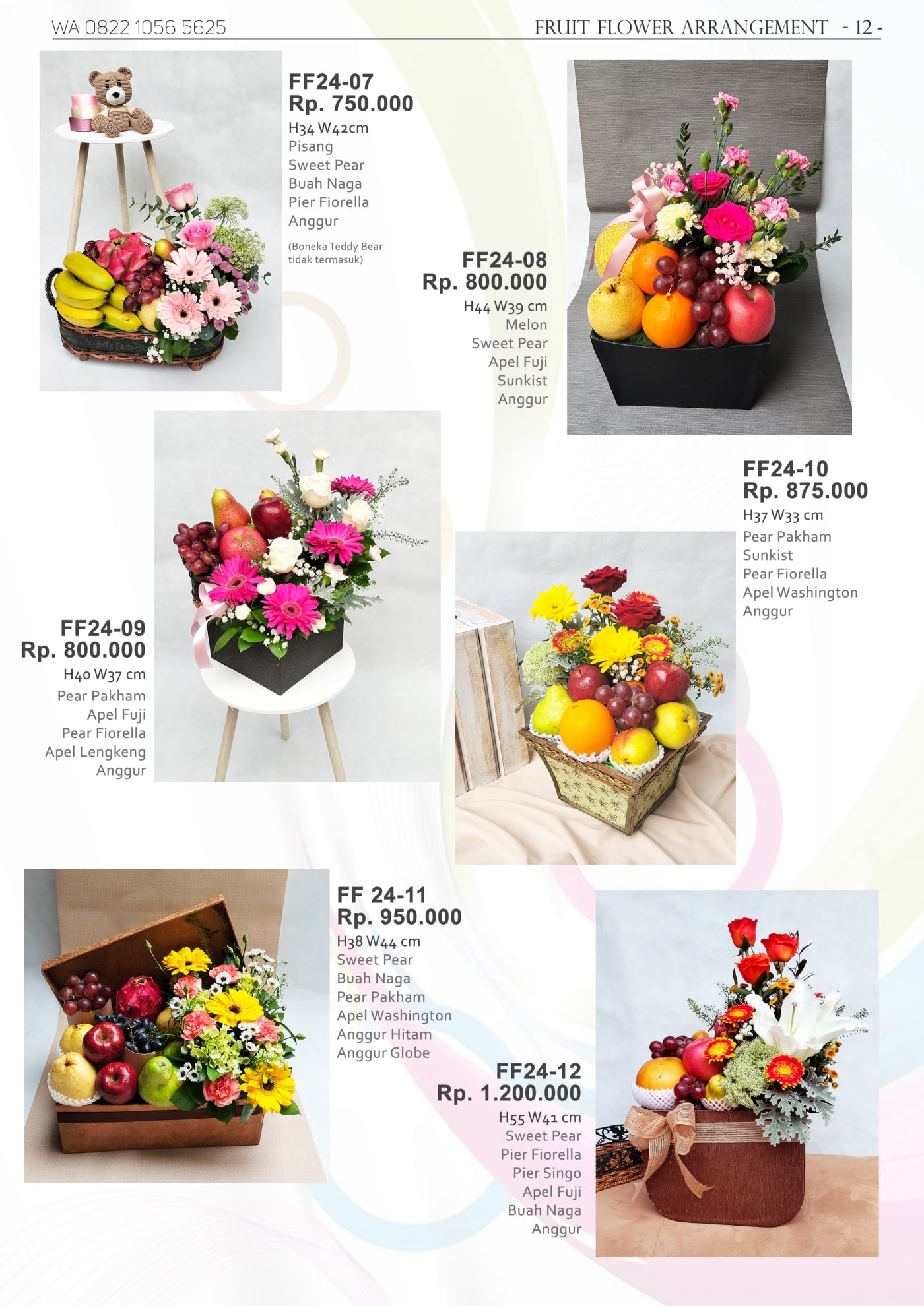 Fruit Flower Arrangement